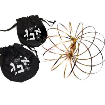 Aleph Beis Gimmel Brown Magic Flow Springs