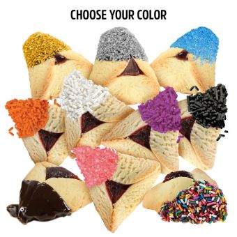 Choose Your Own Color Hamantashen - 10lb Box (Bulk)