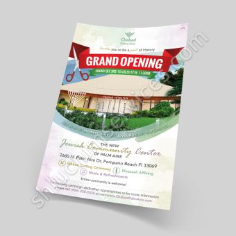 Grand Opening Building Flyer Design 2