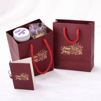 Mini - Purim Gift Bag + Greeting Card
