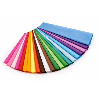 50 Sheets Hygloss Bleeding Tissue Paper Multi-Color Assortment