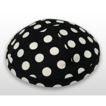 Color Your Own / Poka Dots Yarmulka - 3 sizes!