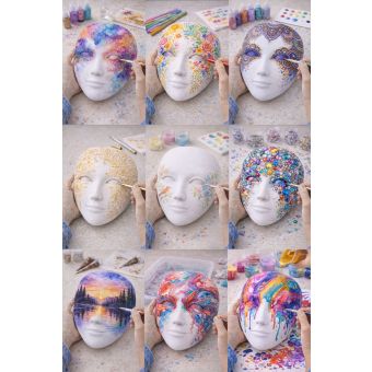 Purim Ceramic Face Mask