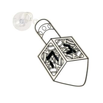 Large Chanukah Dreidel Light / Sun Catcher 6 x 3.5 inch