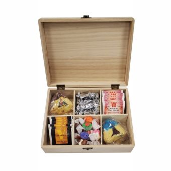 Filled Purim Tea Box - Elegant Option 1 - Pre-order - Ships in March