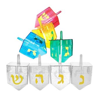 Empty Hollow Fillable Candy Dreidel