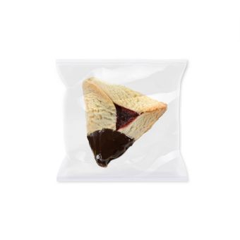 Individually Wrapped Chocolate Dipped Hamantashen (Min: 25)