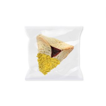 YELLOW sprinkle Hamantashen - Indiv. wrapped (Min:100)