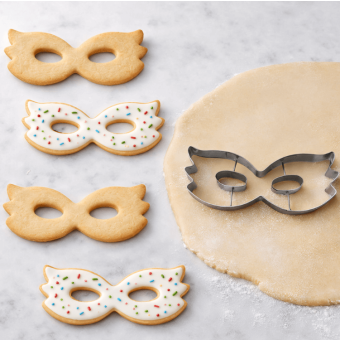 Purim Face Mask Cookie Cutter 4" 