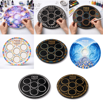 Ceramic Seder Plates
