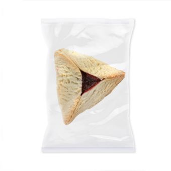 Jumbo Hamantashen - Individually Wrapped in Clear Packaging (Min: 54)
