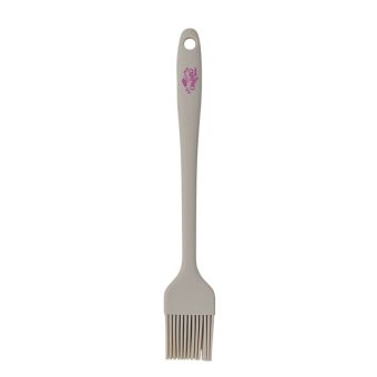 Linen Challah Bake Brushes with Pink writing