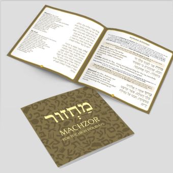 The Junior & Beginner’s Machzor – Selected & Explained