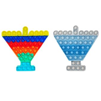 Menorah Push Pop Fidget