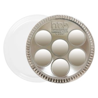 Durable plastic Seder plate for Passover gatherings