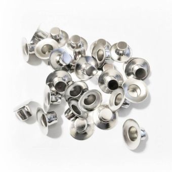 Metal Menorah Bases / Inserts - for Chanukah - Perfect for Art & Craft Projects - set of 90 pieces