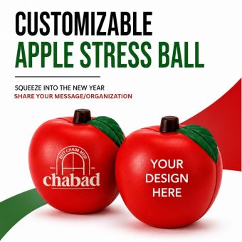 Custom Apple Stress Balls