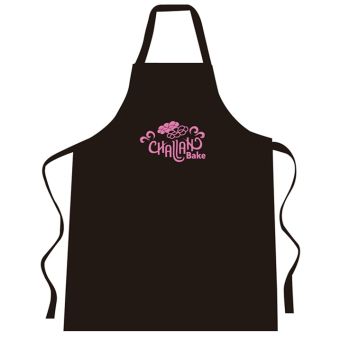 BLACK NONWOVEN CHALLAH BAKE APRONS