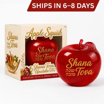 Shana Tova Needoh-Like Apple Squishy – Ships in 6–8 Days