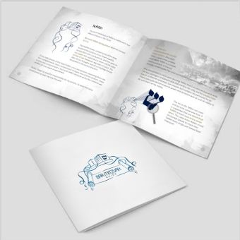 Silver Bar Mitzvah Guide with Bentching