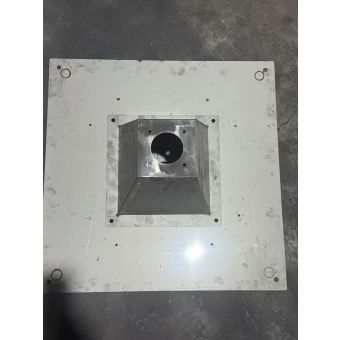 Chanukah LED light-up Menorah Base small