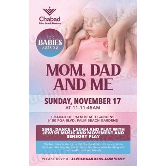 Mom Dad and Me Flyer