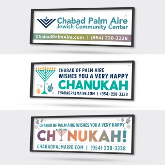 Backlit Film for LED display 36x12 - Design and Print