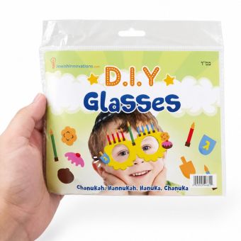 DIY Chanukah Glasses Craft 