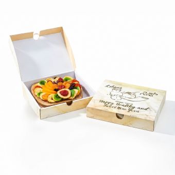 Corrugated Rosh Hashana Shana Tova Box Perfect for an Apple Tray - Ships from Florida