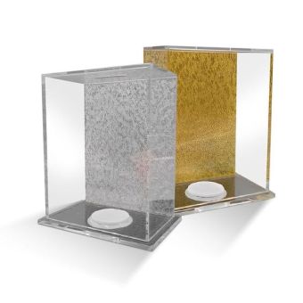 Lucite Wall-Hanging or Free Standing Acrylic Tzedakah Box - without logo