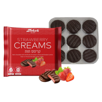 Zohar Red Strawberry Creams - 2.6oz
