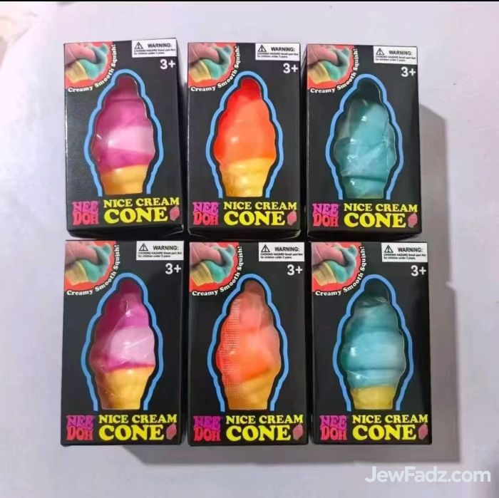 Ice cream squishy toy empty display boxes