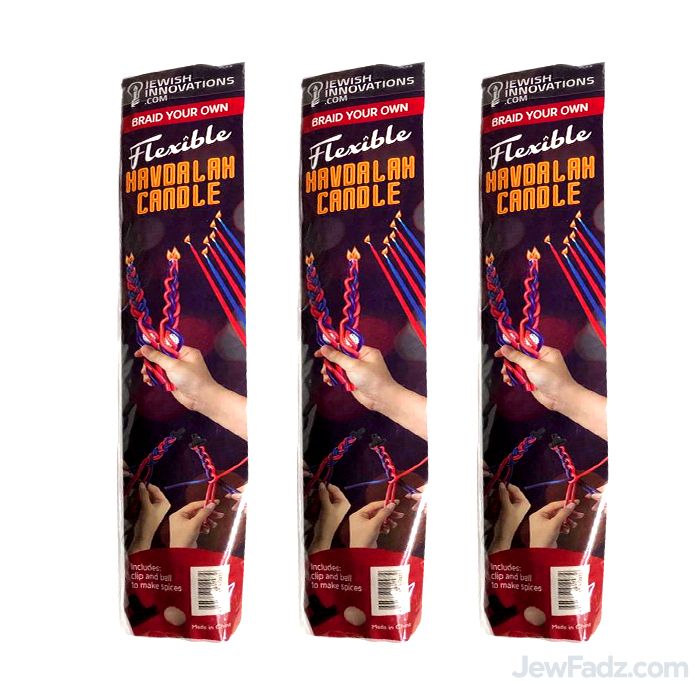 DIY Braid Jewish Havdalah candle craft