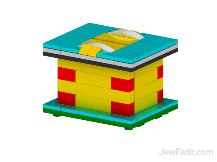 Build Your Own LEGO Charity Box (Tzedakah Box)