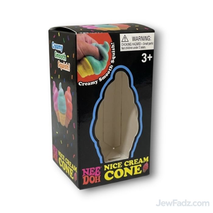 Empty NeeDoh Ice Cream Cone squeeze toy packaging boxes