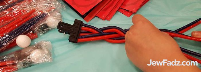 Braid Your Own Havadallah Candle Craft - Flexible Havdala Candle