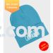 Neon Blue Happy Chanukah Beanie - Regular Embroidery [Min. 5 Beanies]