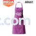 Purple - Adult Mega Challah Bake Apron