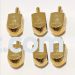 Gold Metallic Plastic Dreidel