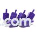 Purple Plastic Dreidel