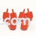 Orange Plastic Dreidel
