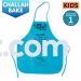 Light Blue - Nonwoven Kids Challah Bake Apron w/ Recipe [Yields 1 Challah]