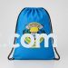 Blue - Camp Gan Israel Drawstring Bag w/ Circle Logo