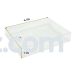 4x4x1 Clear White Gift Packing Box