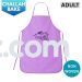 Light Purple - Nonwoven Adult Challah Bake Apron
