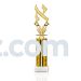 Yellow - Hebrew School Graduation Aleph Trophy (Size: 10")