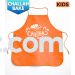 Orange - Nonwoven Kids Challah Bake Apron