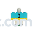 Build Your Own Lego-like Blue Dreidel