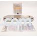 NEW Compact Tin Menorah (Lid Only) With Candles - by case of 80