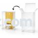 3x5x6 Clear White Gift Packing Box - Good for Smaller Tzedakah Box